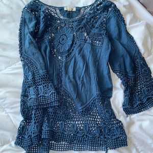 Blue beach coverup 🩵